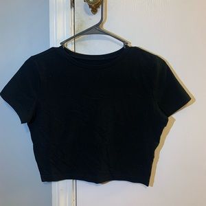 Black Crop Top